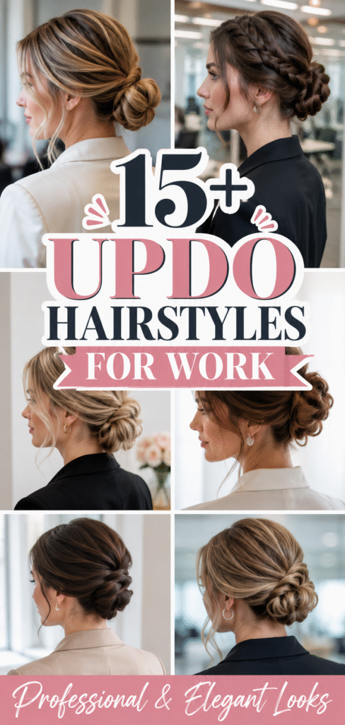 Updo Hairstyles For Work