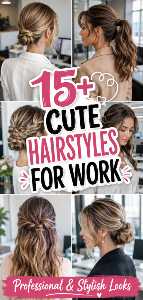 Cute Hairstyles For Work