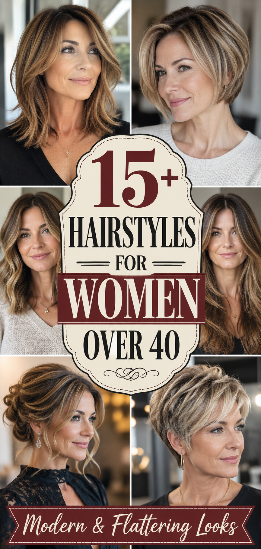 Hairstyles For Women Over 40!
