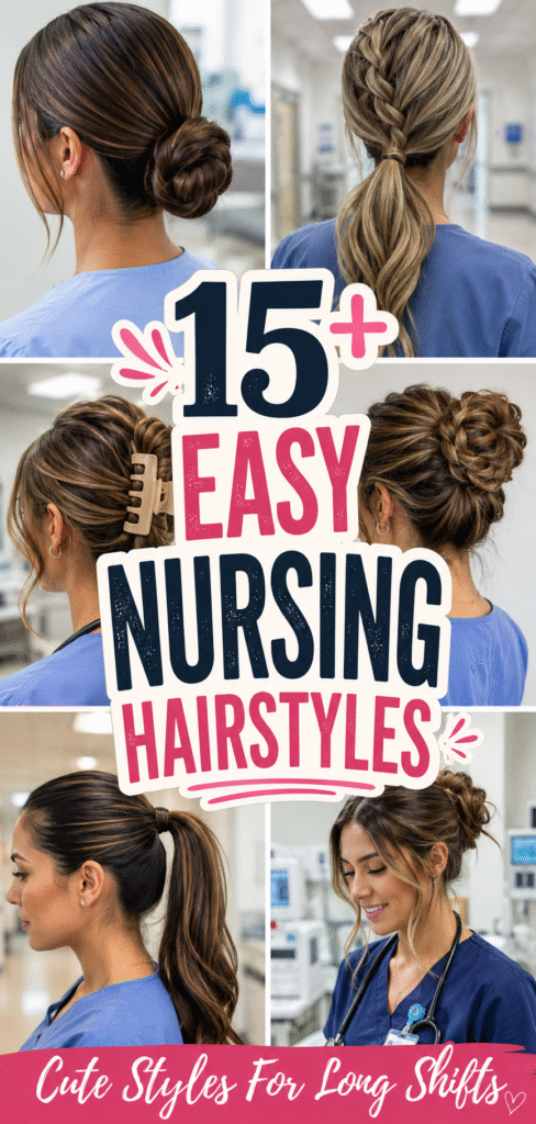 Easy Nursing Hairstyles