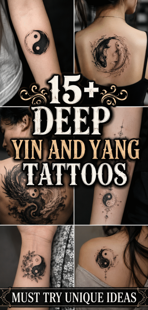 Yin And Yang Tattoos