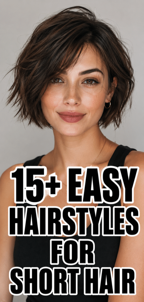 Easy Hairstyles For Short Hair