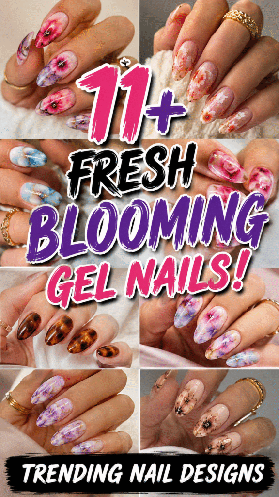Blooming Gel Nails