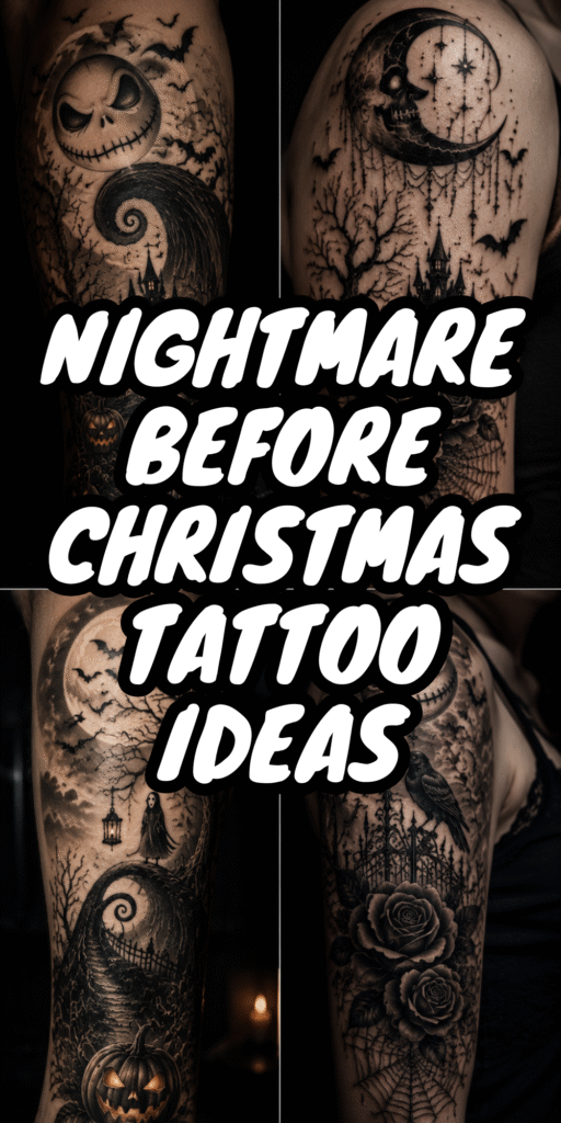 Nightmare Before Christmas Tattoo Ideas