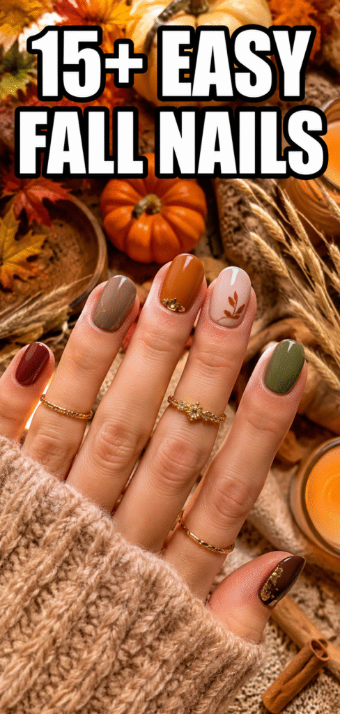 Easy Fall Nails