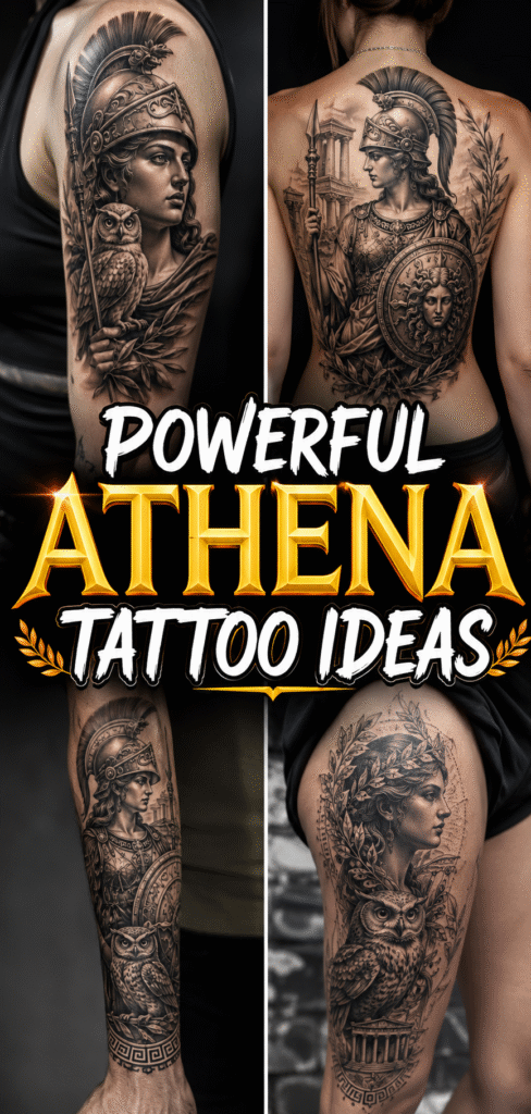 Athena Tattoo Ideas