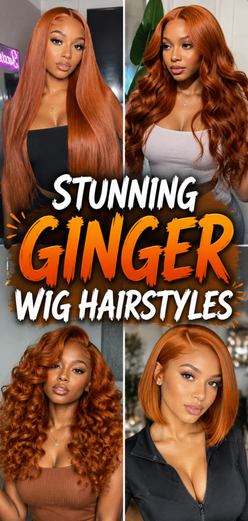Ginger Wig Hairstyles