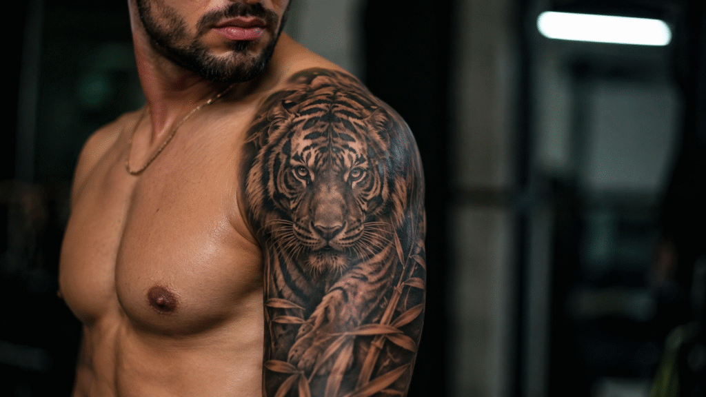 Shoulder Tattoo Men
