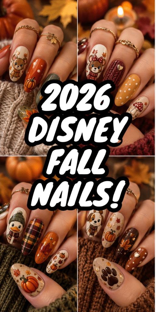 Disney Fall Nails