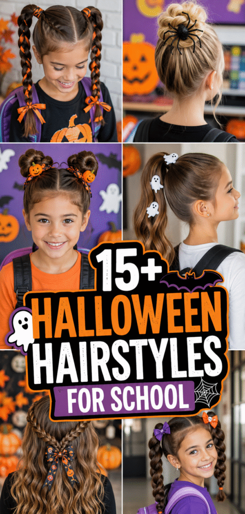 Halloween Hairstyles For School