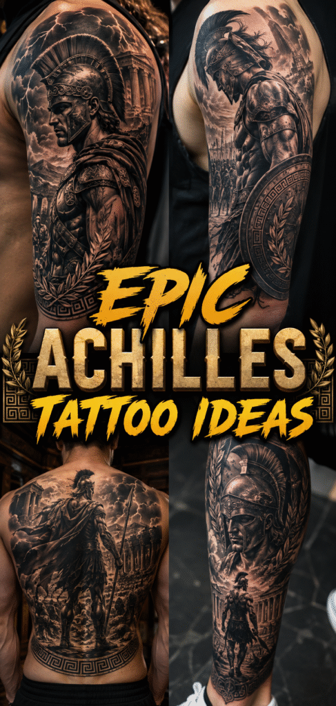 Achilles Tattoo Ideas