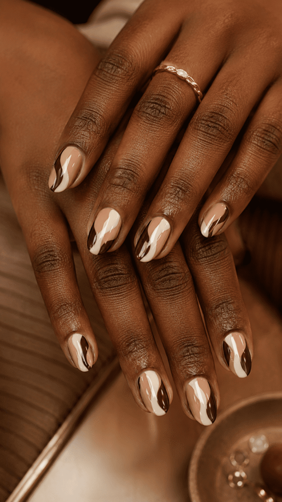 nail ideas for brown skin