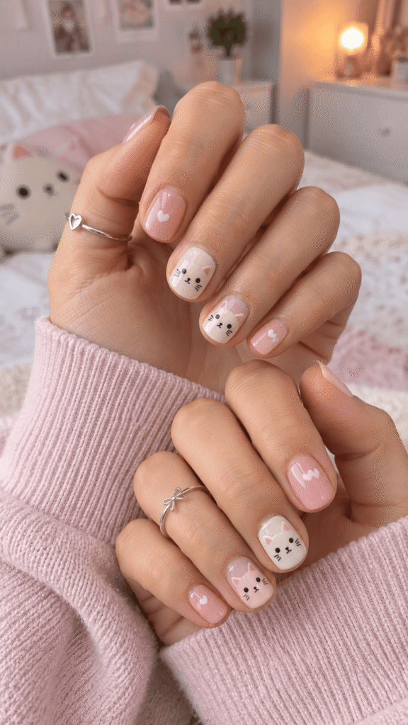 cute nails for teens