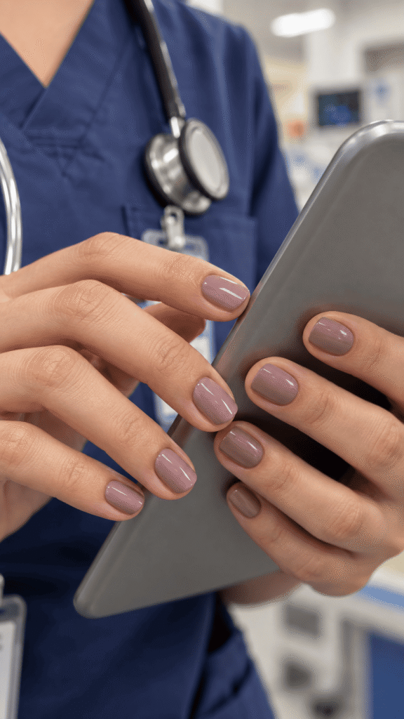 short nails for nurses