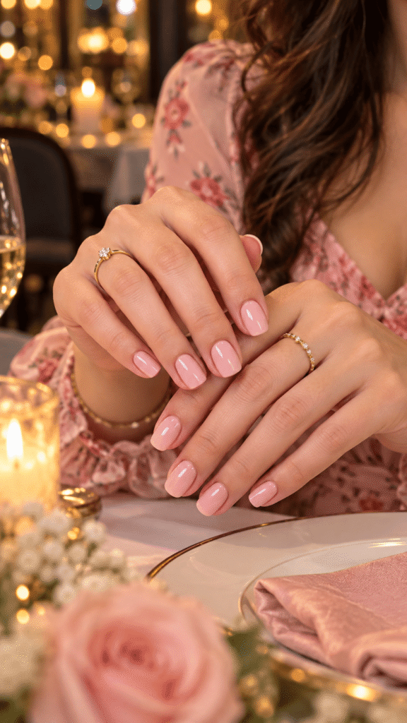 Simple Anniversary Nails Inspo