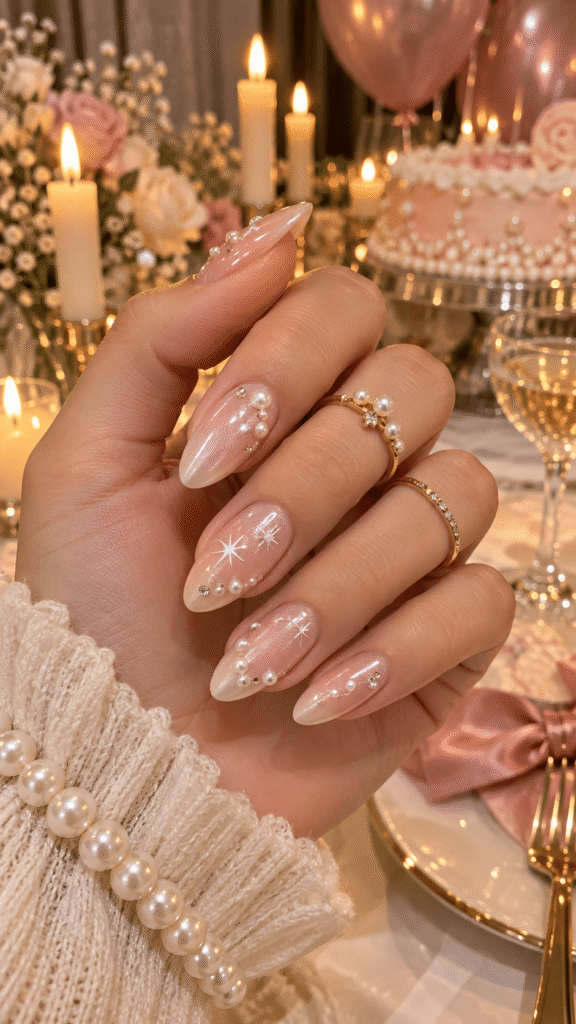 cute birthday nails