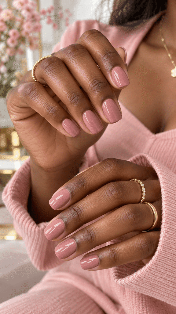 Simple Nails For Black Women