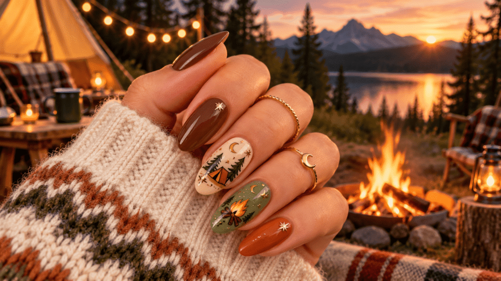 Cute Nails For Camping