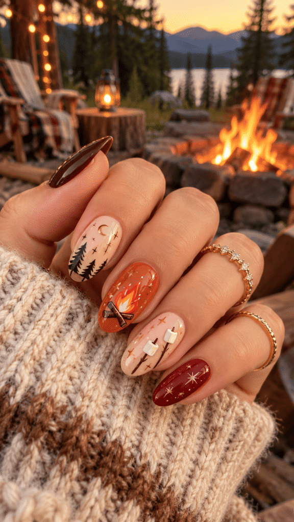 Cute Nails For Camping