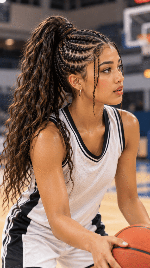 Cute Basketball Hairstyles