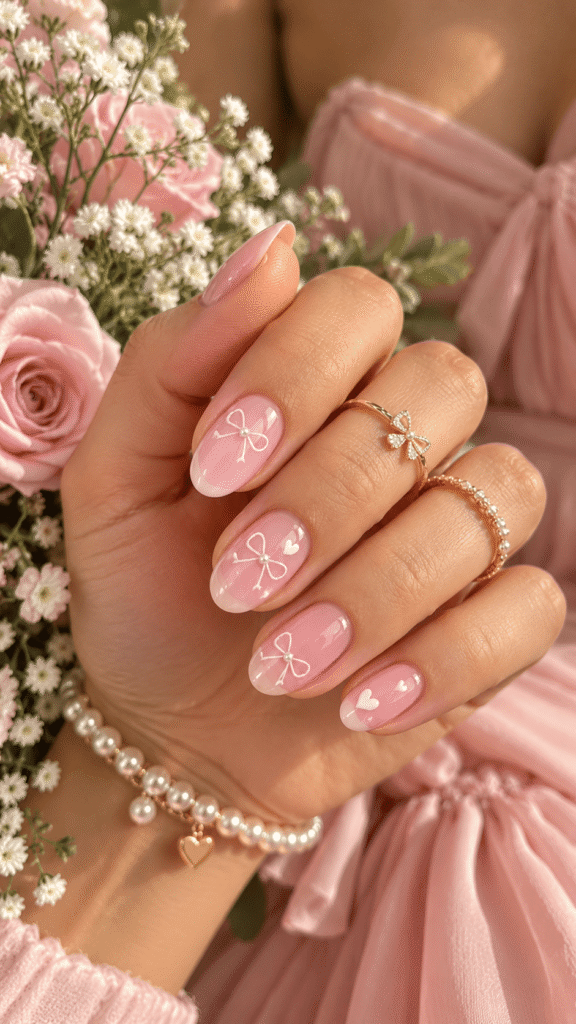 Cute Nails For Bridesmaid