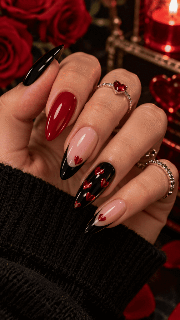 Trendy Valentines Day Nails